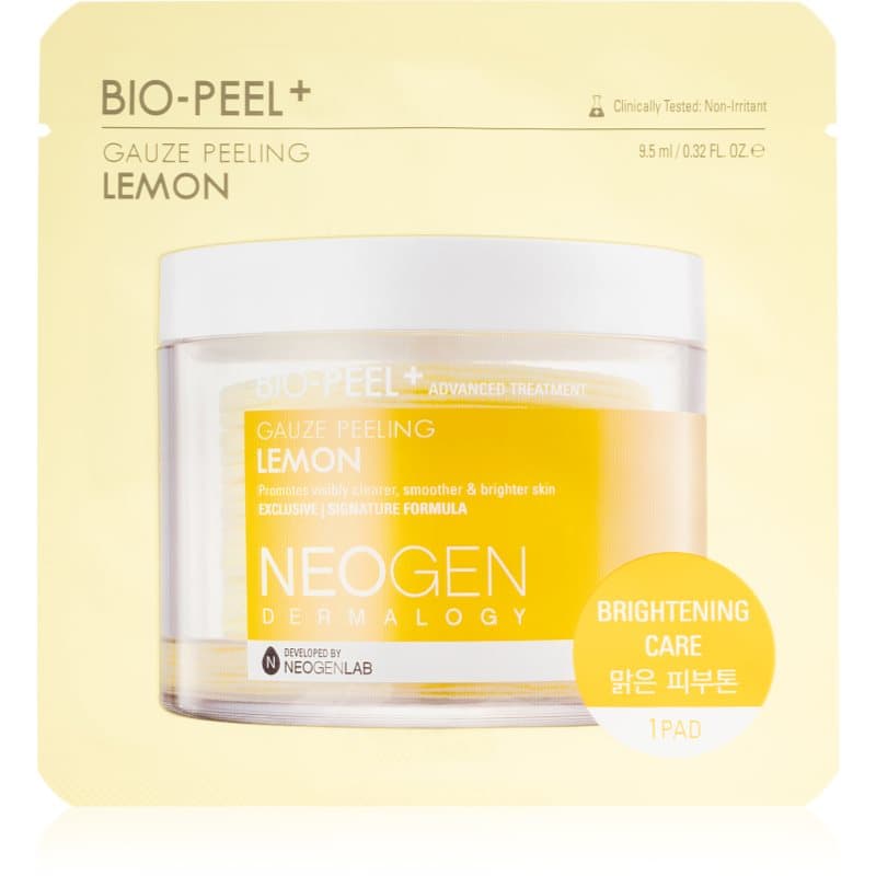 Neogen Dermalogy Bio-Peel+ Gauze Peeling Lemon Exfolierende Pads  voor Stralende en Gladde Huid 1 st