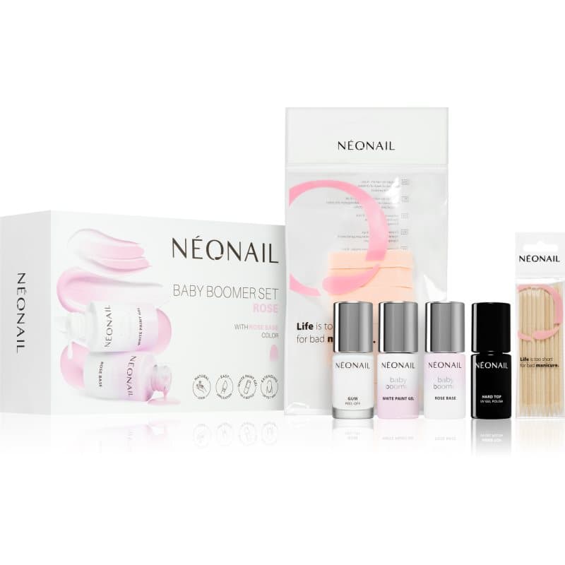 NEONAIL Baby Boomer Set Rose Set voor Perfecte Manicure Tint Rose 1 st