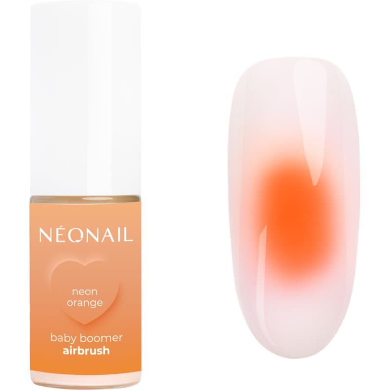 NEONAIL Baby Boomer Airbrush gekleurd poeder voor Nagels Tint Neon Orange 5 g