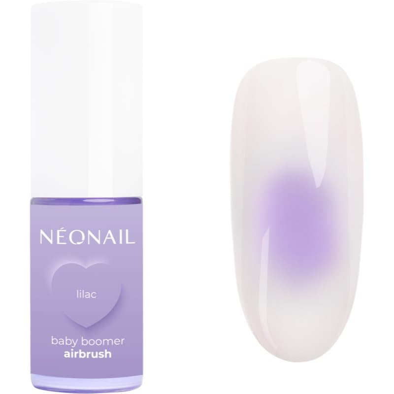 NEONAIL Baby Boomer Airbrush gekleurd poeder voor Nagels Tint Lilac 5 g