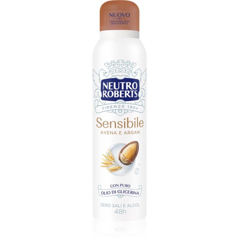 Neutro Roberts Avena e Argan Deodorant Spray met 48-Uurs Werking 150 ml