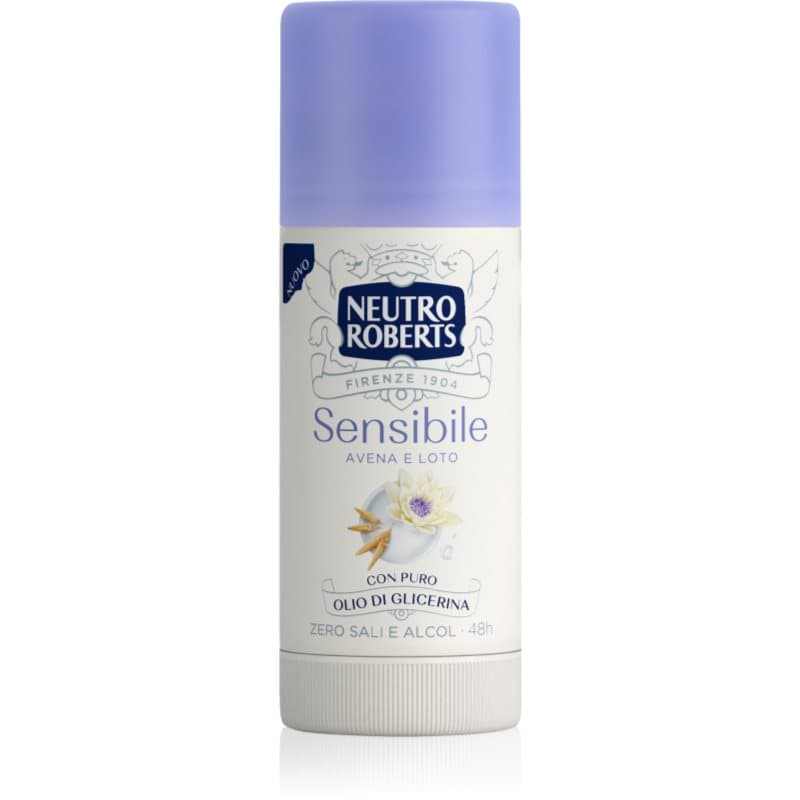 Neutro Roberts Avena e Loto Deo Stick Zonder Aluminiumzout voor Gevoelige Huid 40 ml