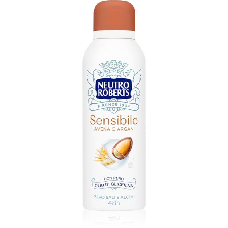 Neutro Roberts Avena e Argan Deodorant Spray met 48-Uurs Werking 50 ml