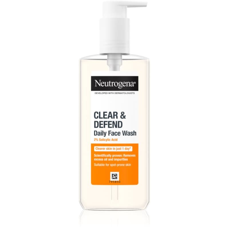 Neutrogena Clear & Defend Reinigingsgel met 2% Salicylzuur 200 ml