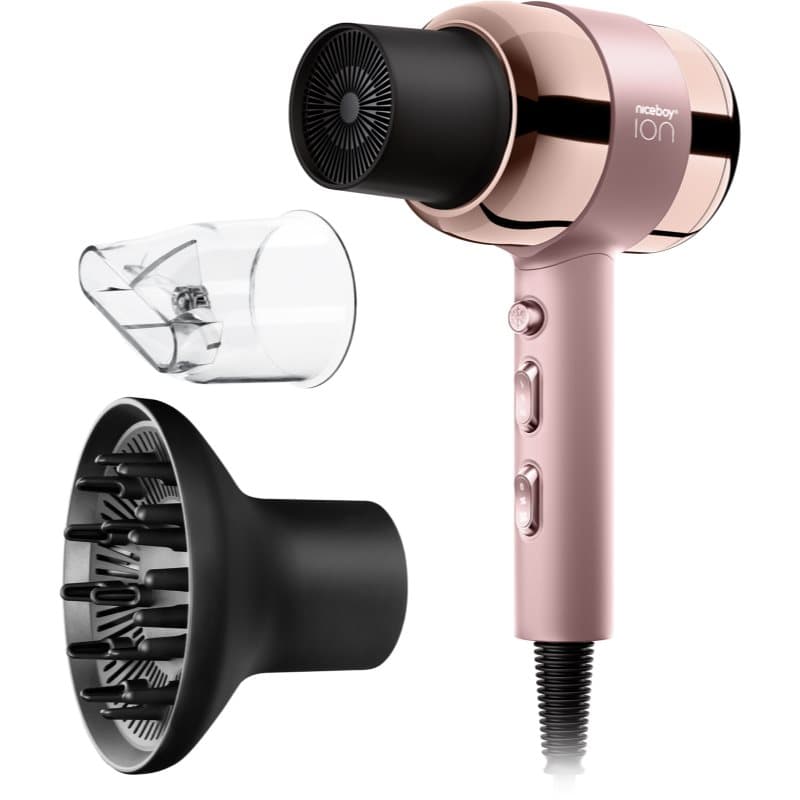 Niceboy Airsonic PRO Pink Haarföhn roze 1 st