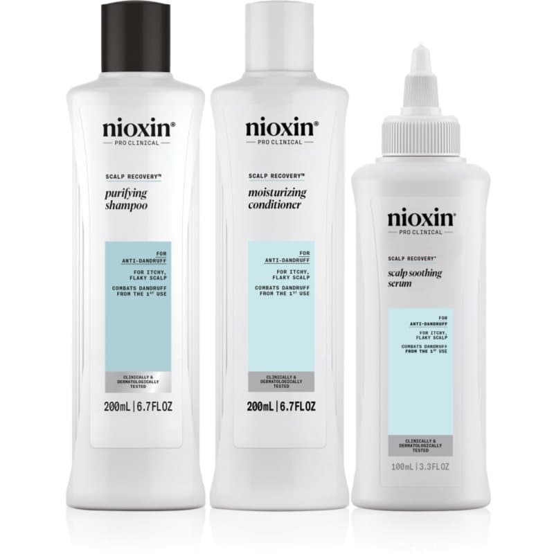 Nioxin Scalp Recovery Gift Set tegen Roos 3 st