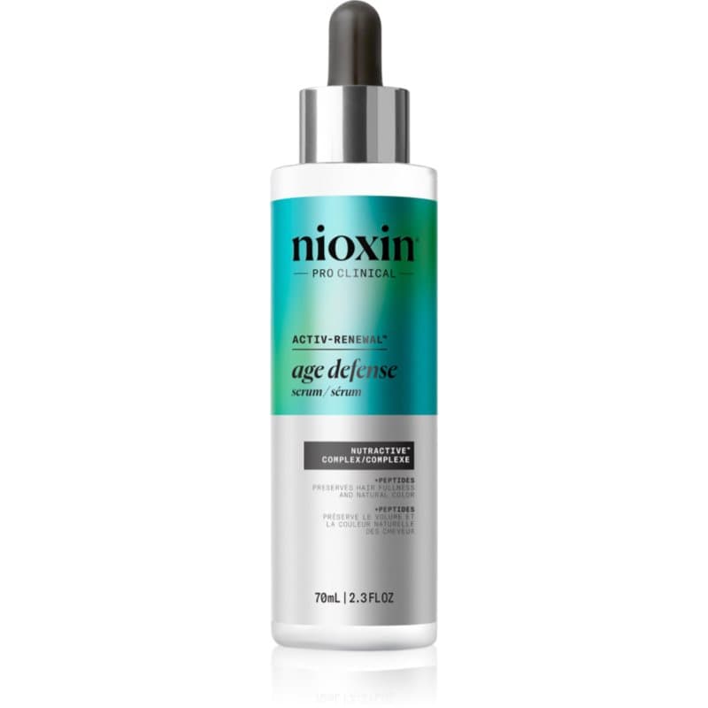 Nioxin Age defense Serum Hydraterende Serum voor een mooie huid en haar 70 ml