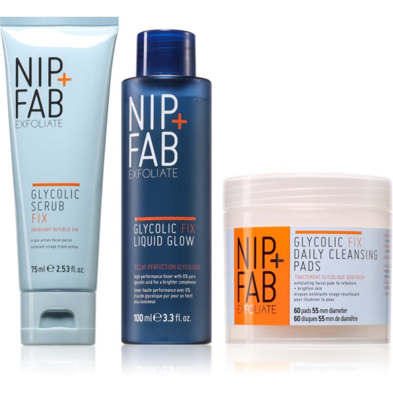 NIP+FAB Glycolic Fix Bundle set voor gezichtsverzorging