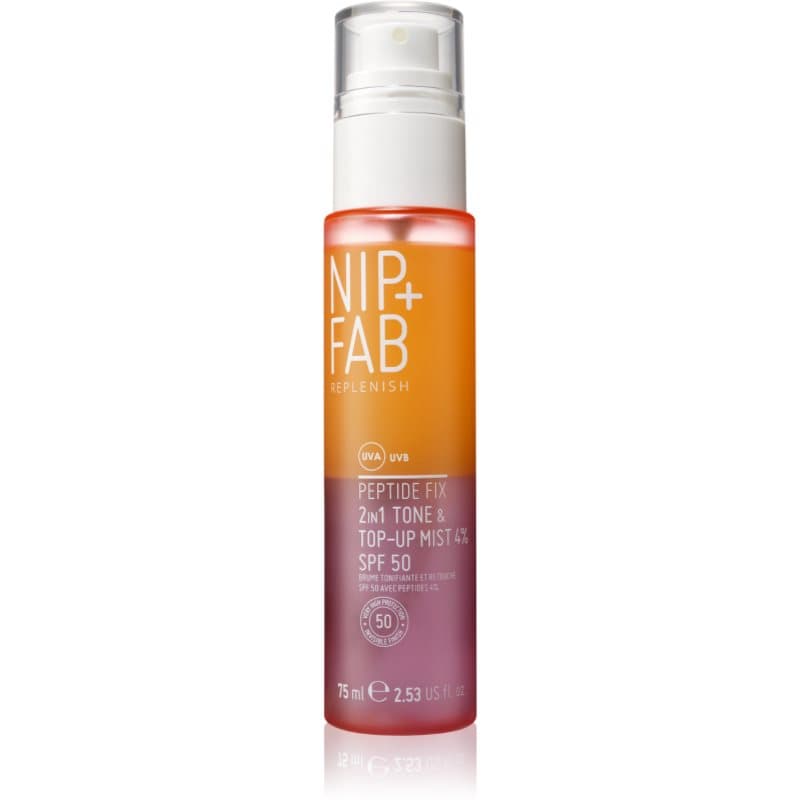 NIP+FAB Peptide Fix SPF 50 toniserende huidnevel SPF 50 75 ml