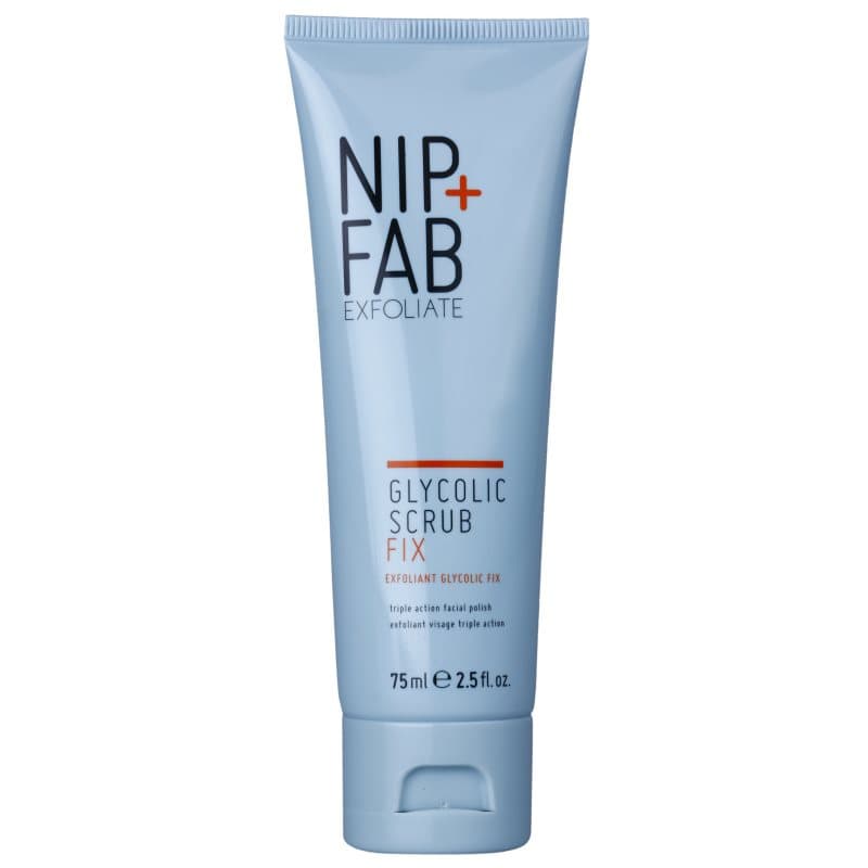 NIP+FAB Glycolic Fix Scrub Peeling voor het Gezicht 75 ml