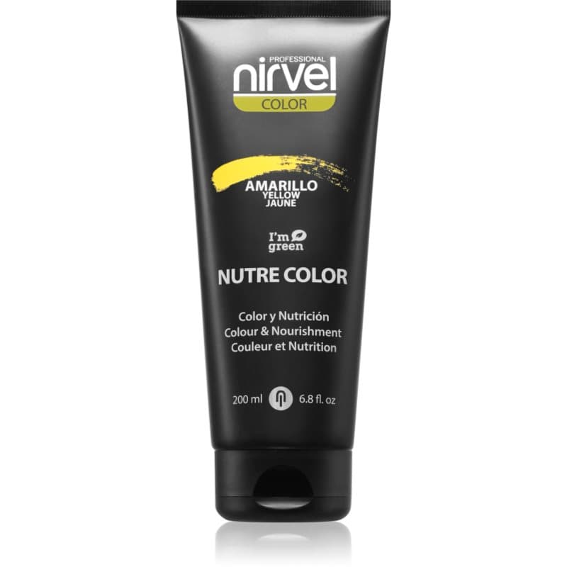 Nirvel Nutre Color Voedende Toning Masker voor het Haar Tint Amarillo 200 ml