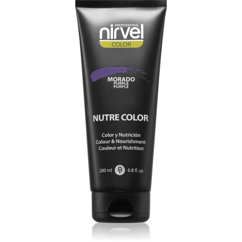 Nirvel Nutre Color Voedende Toning Masker voor het Haar Tint Morado 200 ml