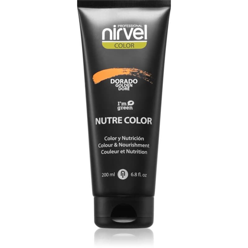 Nirvel Nutre Color Voedende Toning Masker voor het Haar Tint Dorado 200 ml