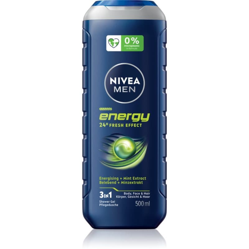 Nivea Men Energy Douchegel voor Mannen 500 ml