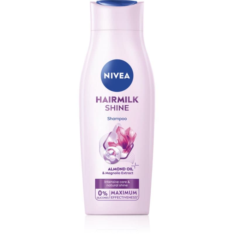 NIVEA Hairmilk Shine Verzorgende Shampoo 400 ml
