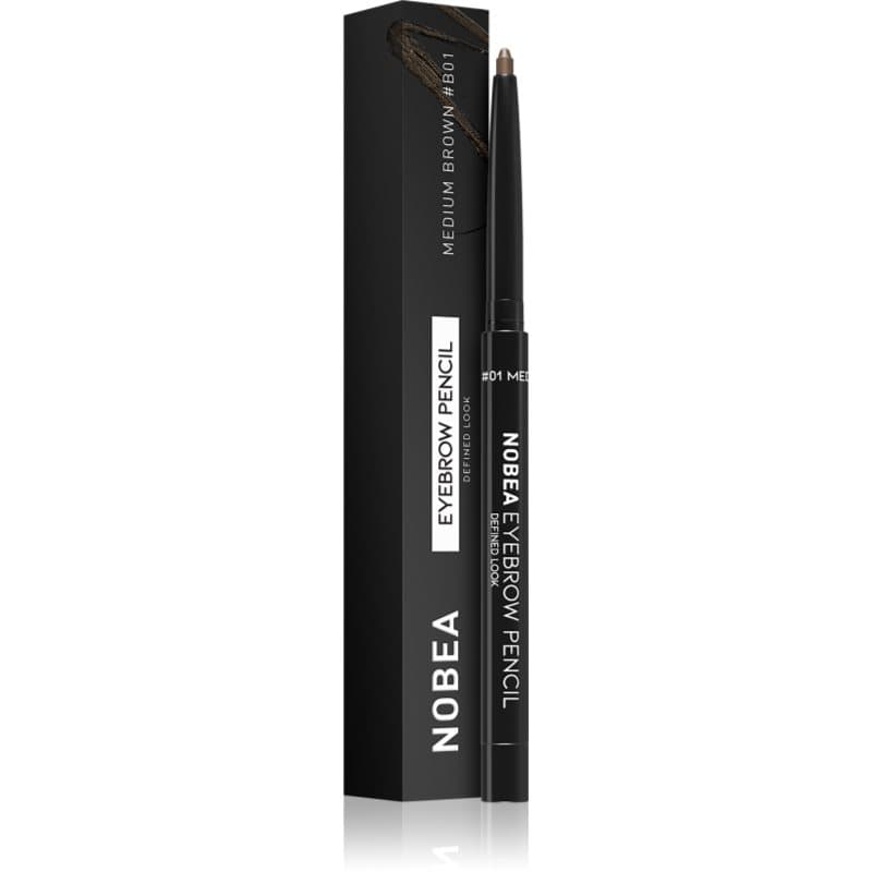 NOBEA Day-to-Day Eyebrow Pencil Automatische Wenkbrauwpotlood 01 Medium brown 0,3 gr