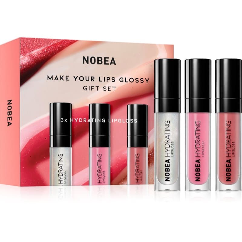 NOBEA Beauty Pleasure NOBEA Make Your Lips Glossy Gift Set lipgloss set geschenkeditie