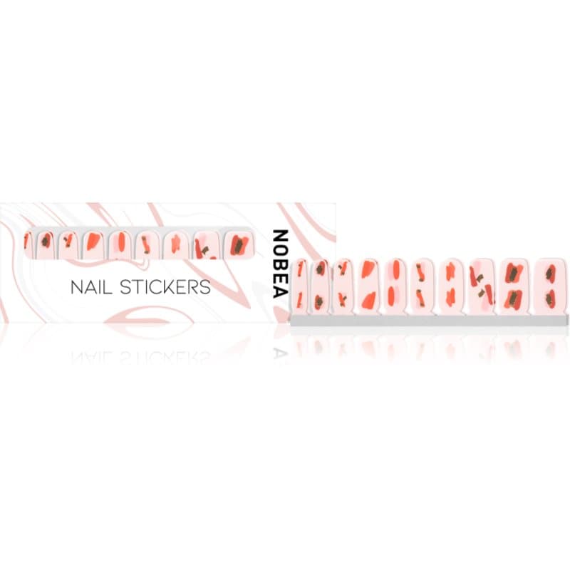 NOBEA Accessories Nail File nagelstickers Red & pink 1 st