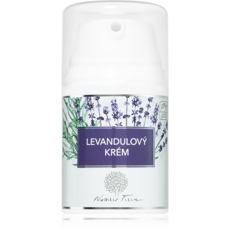 Nobilis Tilia Face Cream Lavender Hydraterende Crème met kalmerend effect 50 ml