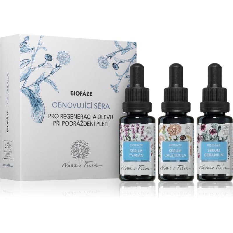 Nobilis Tilia Biofáze Obnovující Séra Gift Set voor Kalmering van de Huid