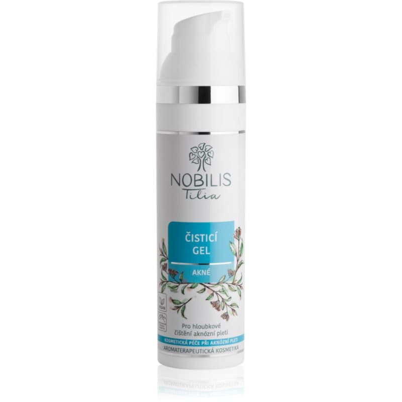 Nobilis Tilia Acne care Hydraterende Reiniginggel voor Vette Huid met Acne Neiging 75 ml