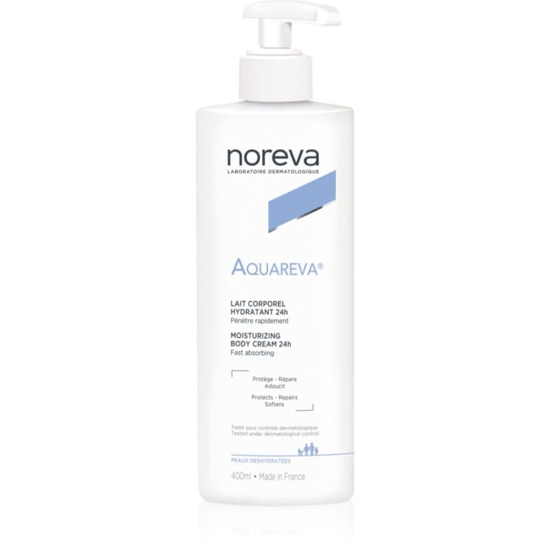 Noreva Aquareva Moisturizing Body Cream 24h Voedende Hydraterende Bodylotion 400 ml
