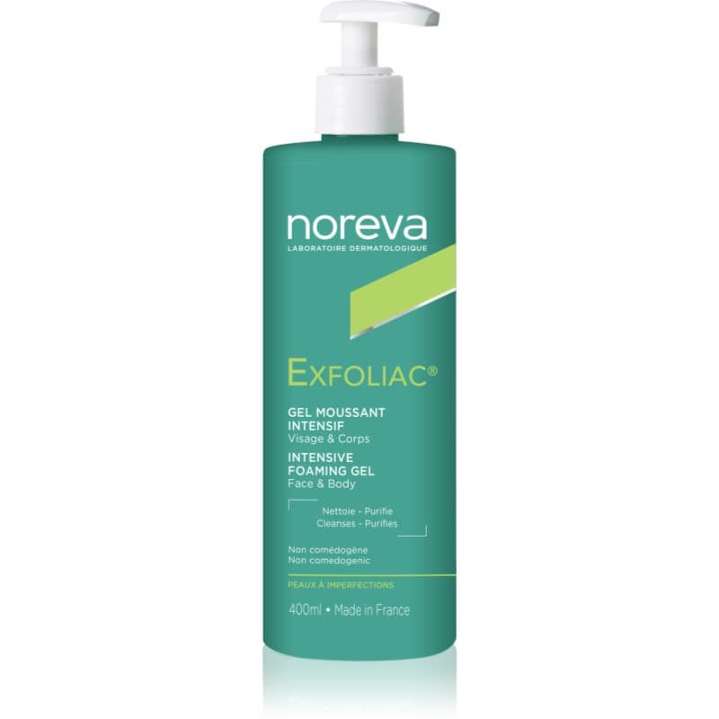 Noreva Exfoliac Intensive Foaming Gel Reinigende Schuim Gel tegen Oneffenheden 400 ml