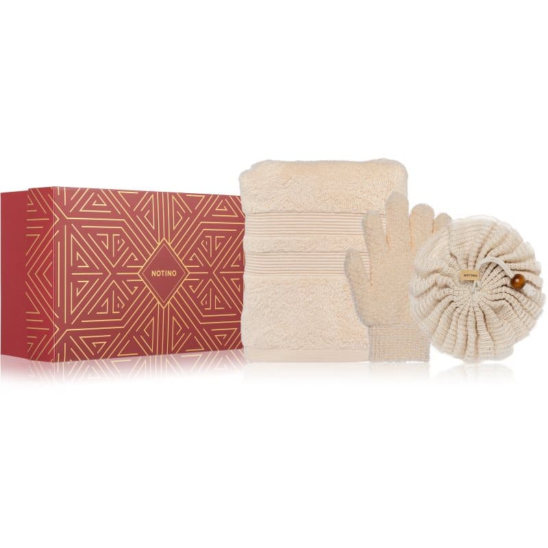 Notino Gift Set Body Exfoliation Gift Set Gift Set Beige