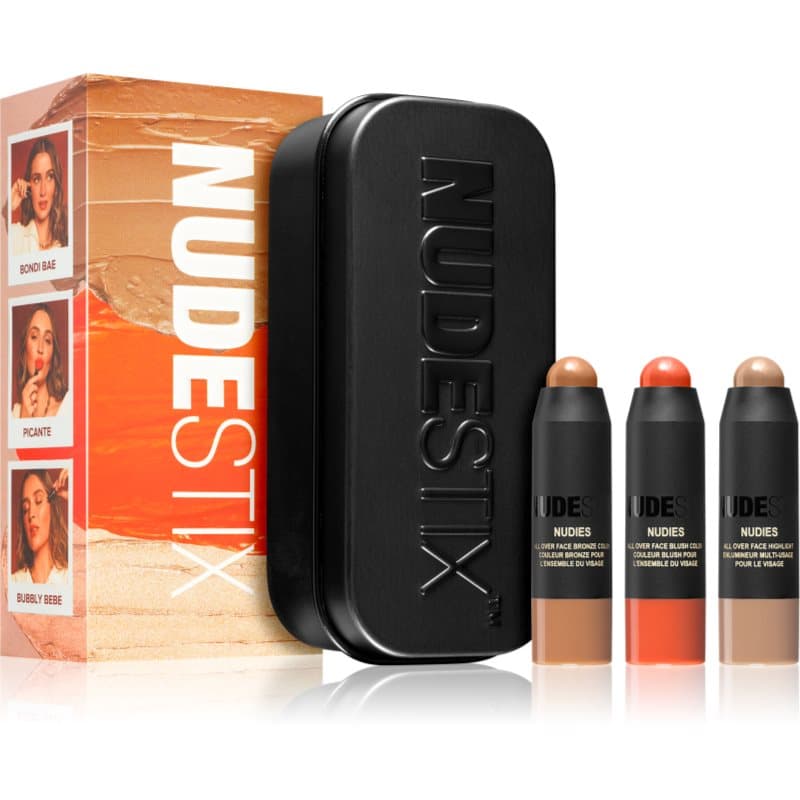 Nudestix Kit Beachy Nudes Mini Decoratieve Cosmetica Set
