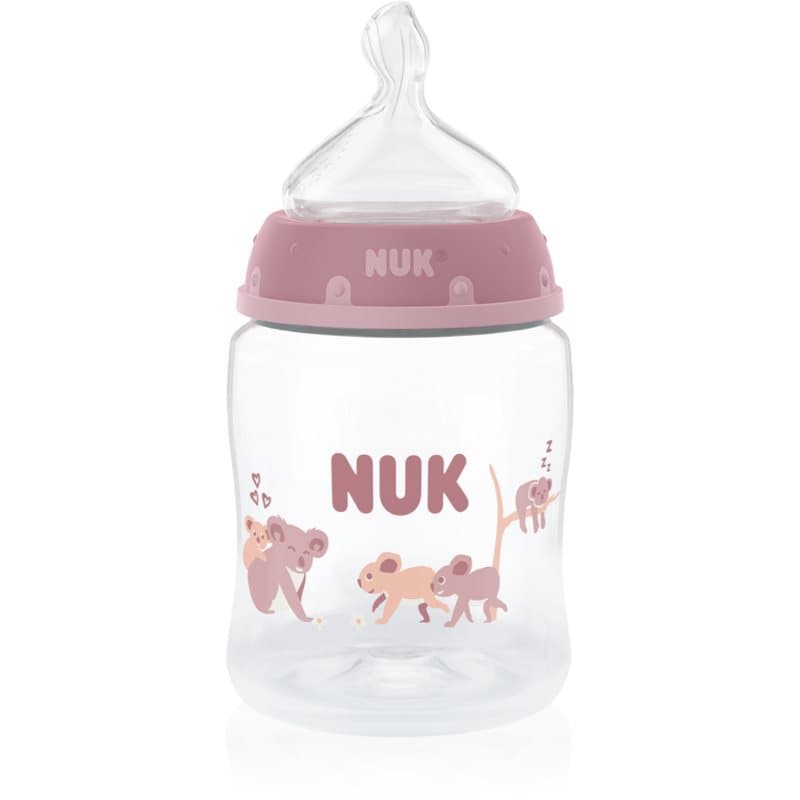 NUK First Choice Koala fles met temperatuurscontrole 0m+ 150 ml