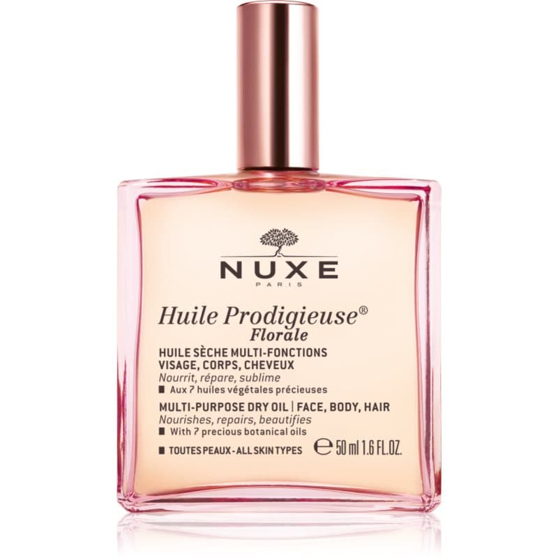 Nuxe Huile Prodigieuse Florale Multifunctionele Droge Olie  voor Gezicht, Lichaam en Haar 50 ml