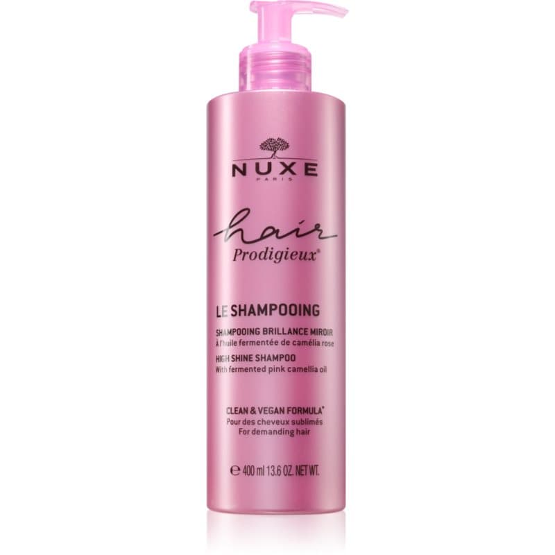 Nuxe Hair Prodigieux® Le Shampoing High Shine Shampoo Shampoo voor Glanzend en Zacht Haar 400 ml