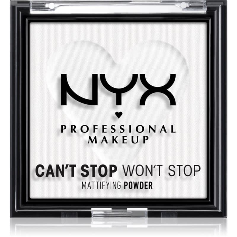 NYX Professional Makeup Can't Stop Won't Stop Mattifying Powder Matterende Poeder Tint 11 Bright Translucent 6 gr