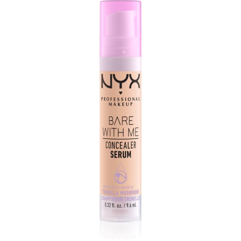 NYX Professional Makeup Bare With Me Concealer Serum Hydraterende Consealer 2 in 1 Tint 03 Vanilla 9,6 ml