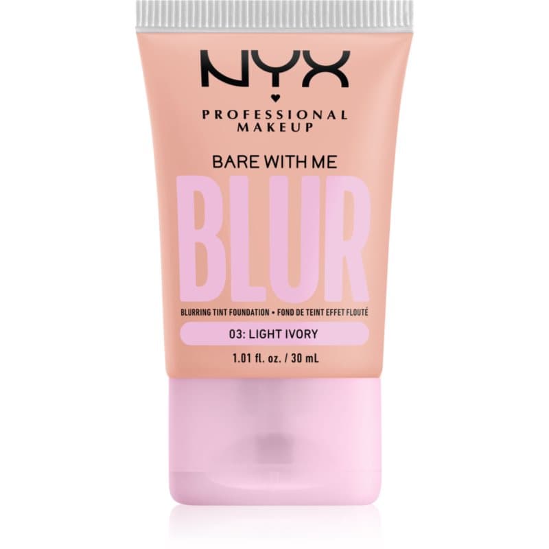 NYX Professional Makeup Bare With Me Blur Tint Hydraterende Make-up Tint 03 Light Ivory 30 ml