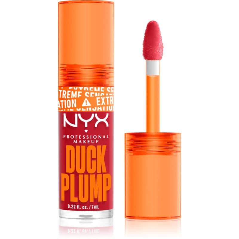 NYX Professional Makeup Duck Plump Lipgloss met Vergrotende Effect Tint 19 Cherry Spice 7 ml