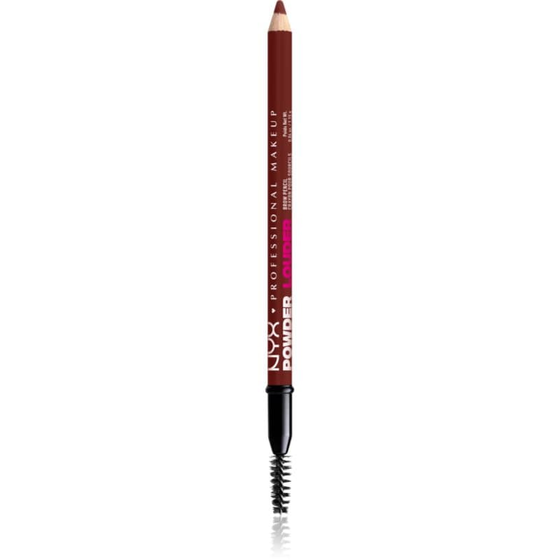 NYX Professional Makeup Powder Louder Wenkbrauwpotlood met Borstel Tint Black Cherry 1 st