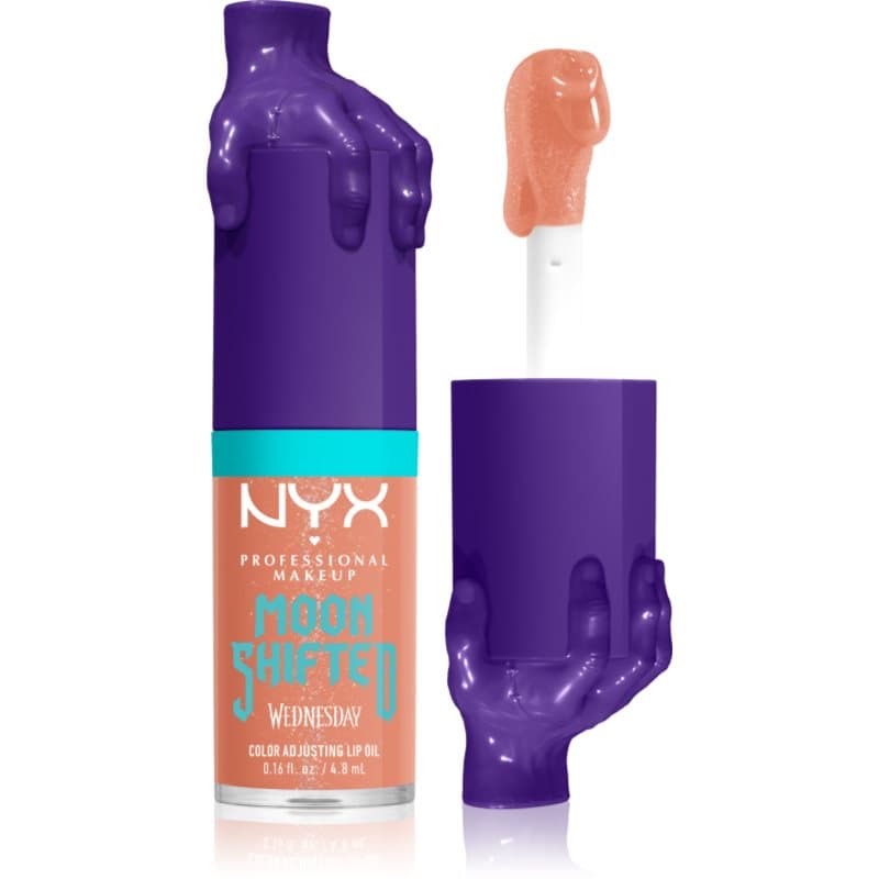 NYX Professional Makeup Wednesday Mystery Lip Oil lippenolie Tint 03 Moon Shifted 4.8 ml