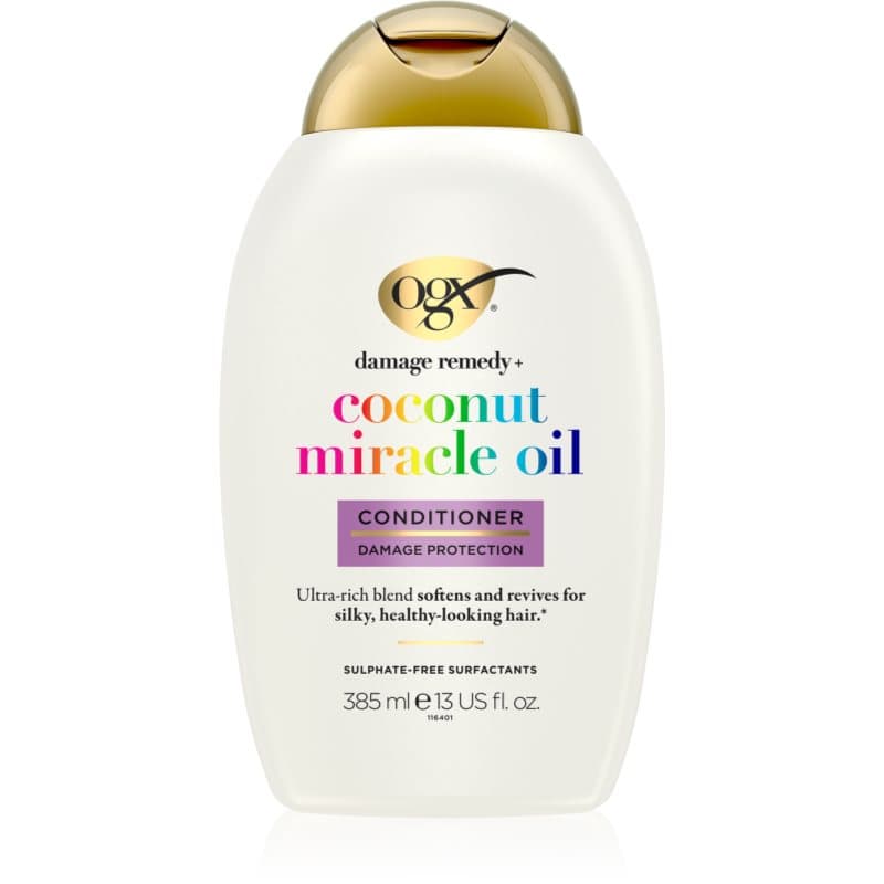 OGX Coconut Miracle Oil conditioner voor haarversterking met Kokosolie 385 ml