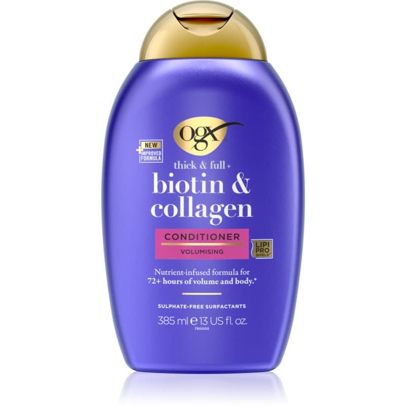 OGX Biotin & Collagen Verdikking Conditioner voor meer volume 385 ml