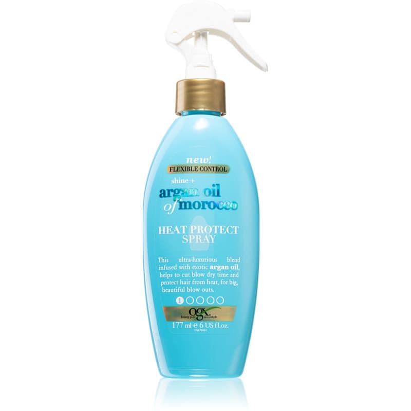 OGX Argan Oil Of Morocco beschermende spray om snel te föhnen 177 ml