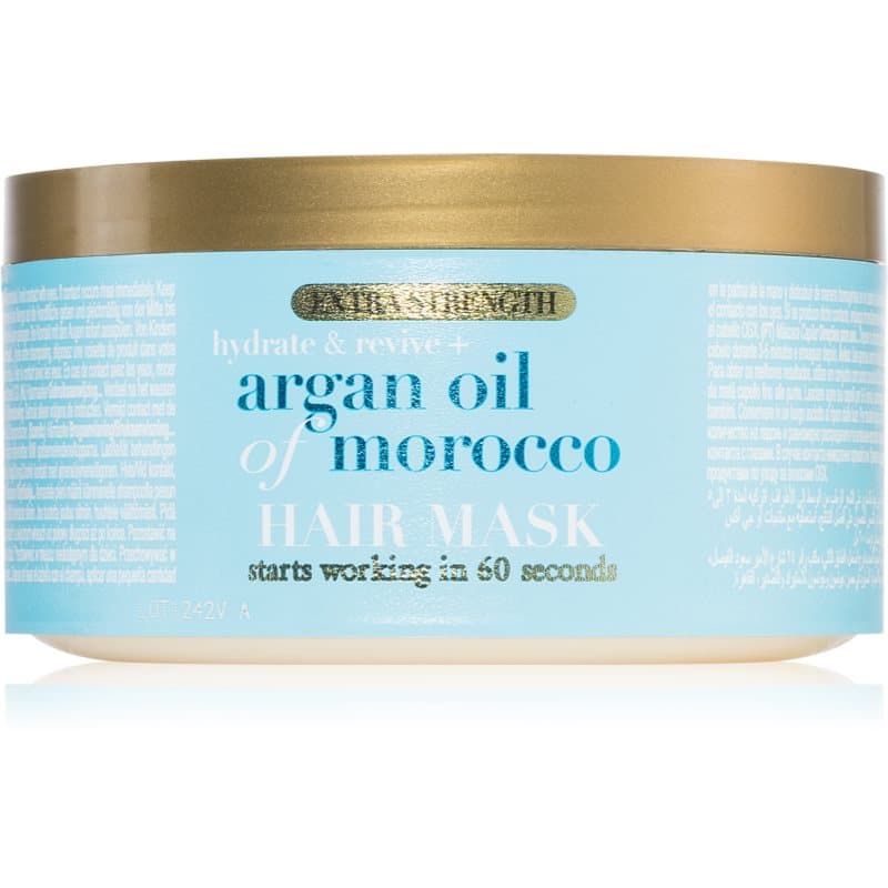 OGX Argan Oil Of Morocco Extra Strenght Intens herstelmasker voor Beschadigd Haar 300 ml