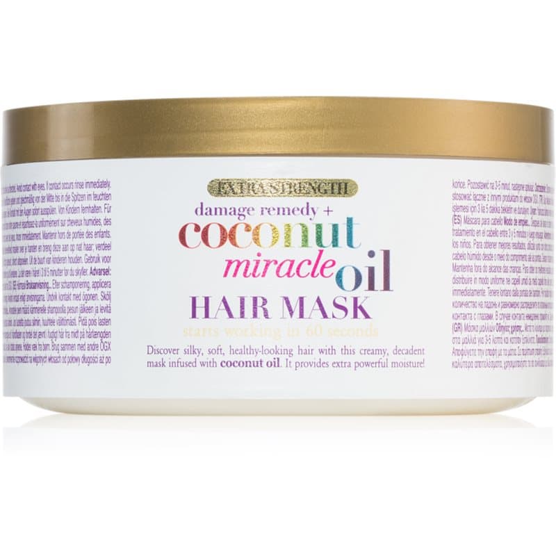 OGX Coconut Miracle Oil Diepversterkend haarmasker met Kokosolie 300 ml