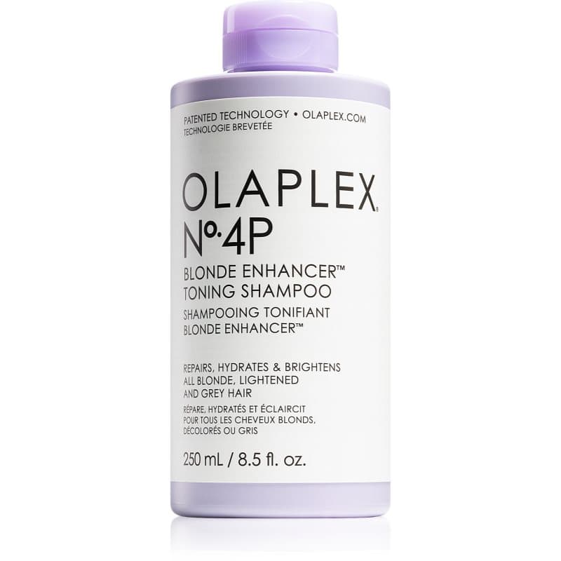 Olaplex N°4P Blond Enhancer Toning Shampoo Paarse Toning Shampoo neutraliseert gele Tinten 250 ml