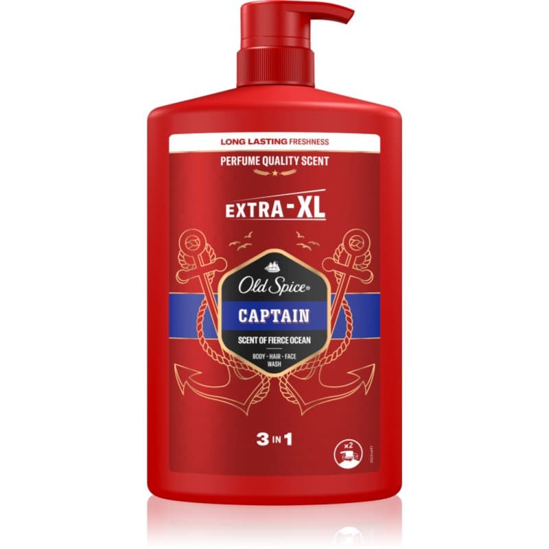 Old Spice Captain Douchegel voor Mannen 1000 ml