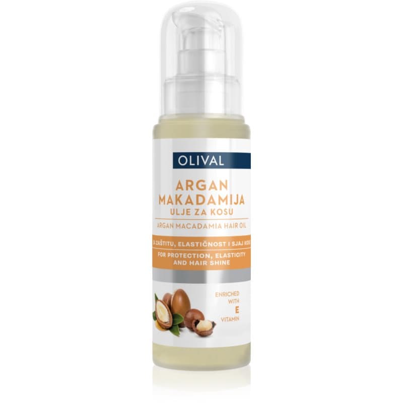 Olival Argan and Macadamia Arganolie voor Versterking en Glans van Haar 60 ml