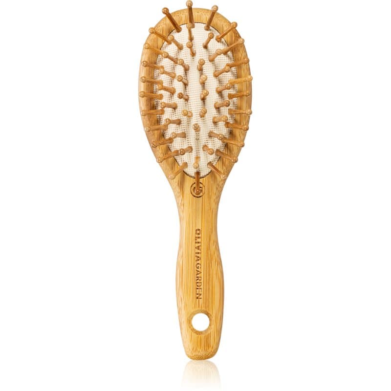Olivia Garden Bamboo Touch platte haarborstel voor Haar en Hoofdhuid XS 1 st