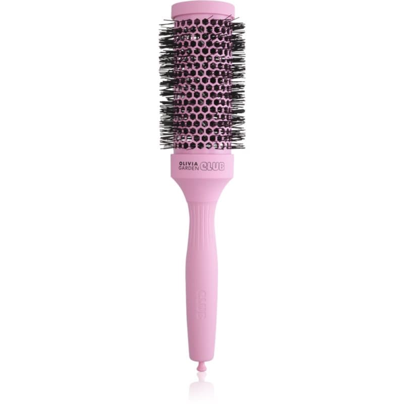 Olivia Garden Club The Glow Blowout Ceramic Round Brush Pink ronde haarborstel M 1 st