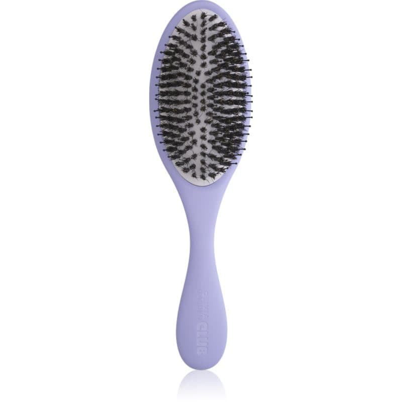 Olivia Garden Club The Reset Detangling&Shine Hairbrush platte haarborstel met Etui Lilac 1 st