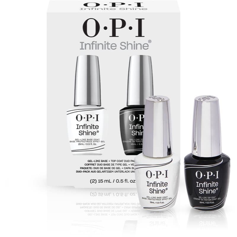 OPI Infinite Shine Base en Topcoat Nagellak